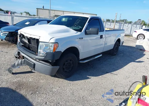 2013 Ford F150 Xl from USA, damaged, VIN 1FTMF1CM6DKD86972